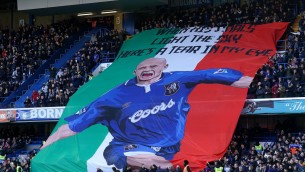 Vialli, omaggio del Chelsea a Stamford Bridge