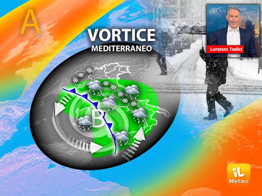 Vortice sull'Italia fino al weekend, le previsioni meteo