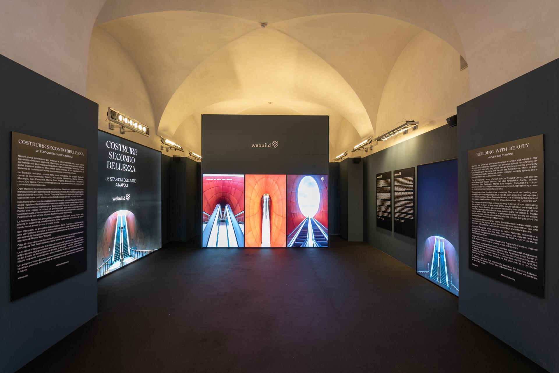 Webuild inaugura installazione immersiva 'Costruire secondo bellezza' alle scuderie Quirinale