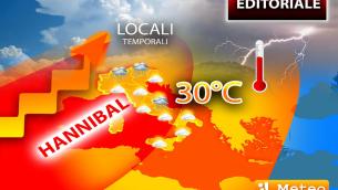 Weekend con Hannibal, clima estivo ma locali temporali: le previsioni