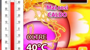 Weekend rovente, attesi picchi di 40 gradi: ecco dove