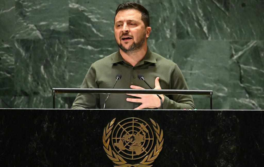 Zelensky all'Onu: "Russia colpevole di genocidio"